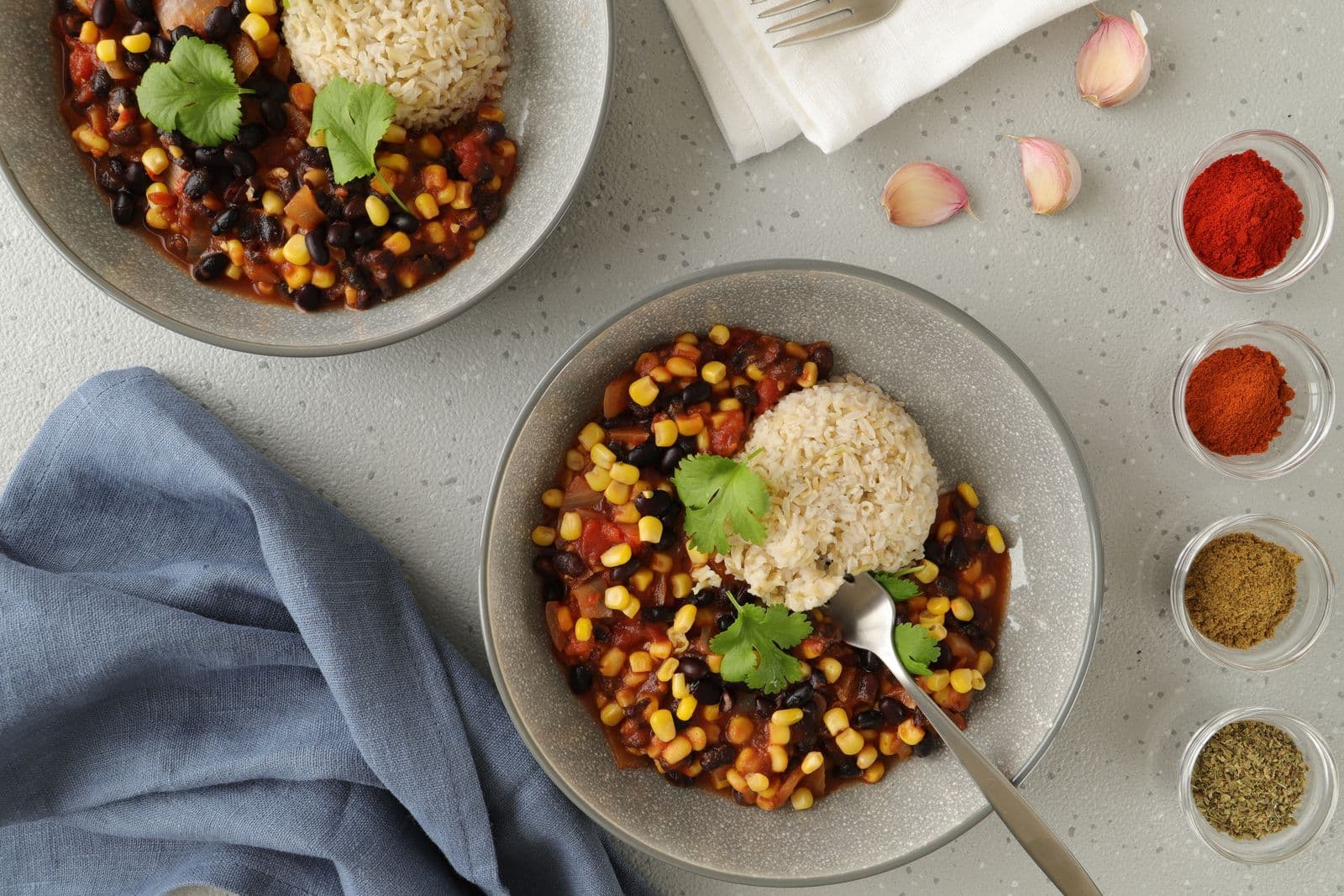 Black bean and kumara chilli